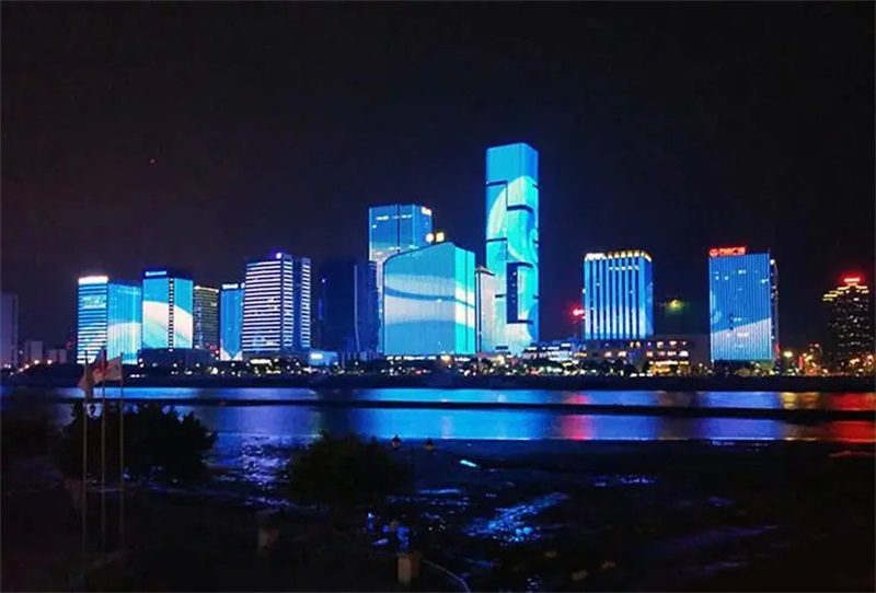 LED燈光亮化設計原則（zé）