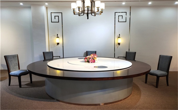 高檔實木電（diàn）動餐（cān）桌