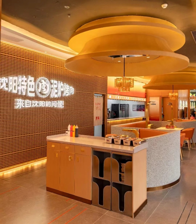 烤肉店上排煙炭火烤肉（ròu）桌