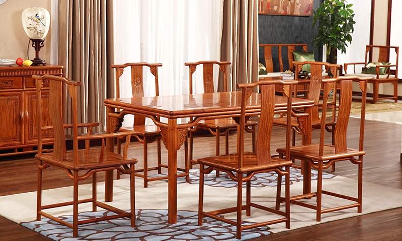 紅木餐桌椅家具（jù）