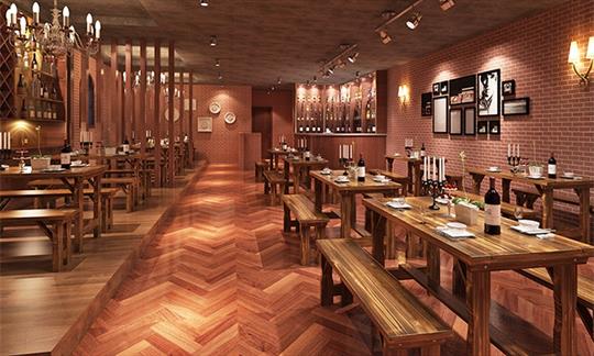 西餐廳（tīng）餐桌椅定做