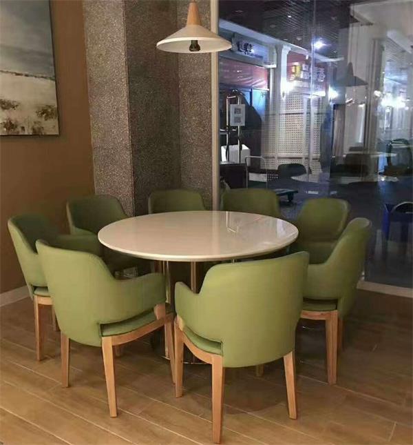 粑粑來了（le）新湘菜館餐廳家具（jù）定製（zhì）桌椅組合