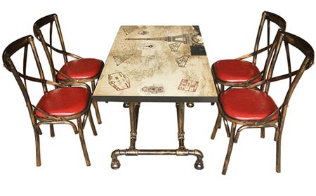 快餐（cān）廳桌椅