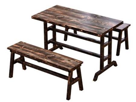 實木（mù）食堂桌椅