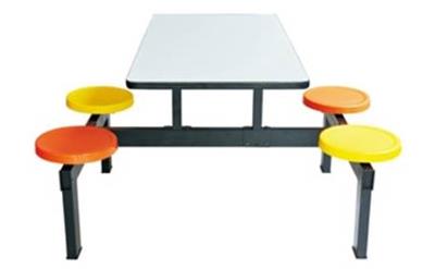 連體食堂桌（zhuō）椅