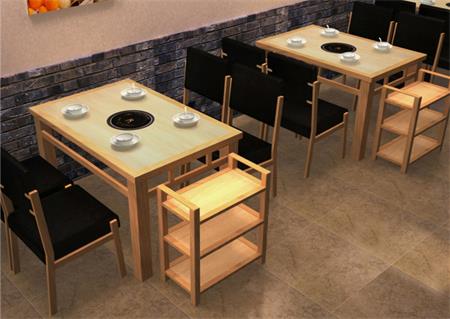 實木電磁爐火鍋（guō）桌