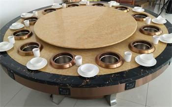 大理石火（huǒ）鍋桌圓桌（zhuō）