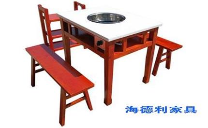 大理石火鍋桌（zhuō）