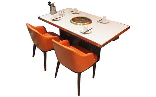 大理（lǐ）石無煙火鍋桌