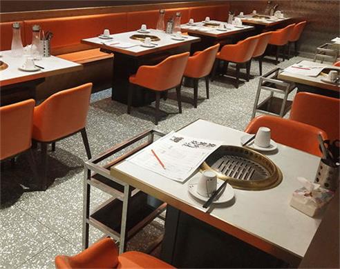 無（wú）煙燒烤桌子