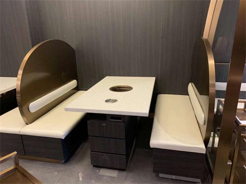 北京萬穗屋（wū）羊（yáng）蠍子火鍋無煙火鍋桌