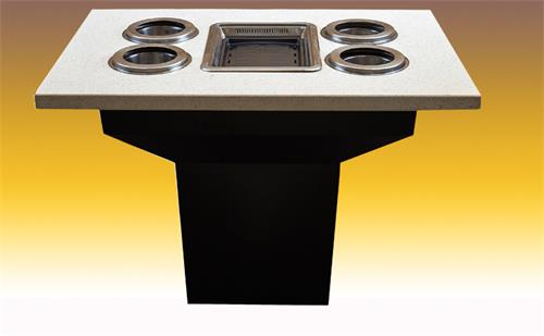 大（dà）理石（shí）無煙燒烤餐桌（zhuō）