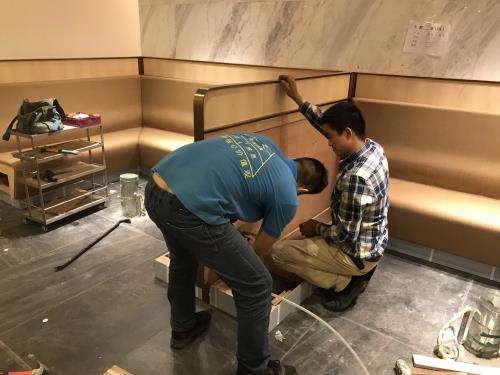 海底撈卡座沙發家（jiā）具安裝