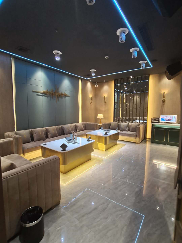 ktv包房不鏽鋼茶幾沙發