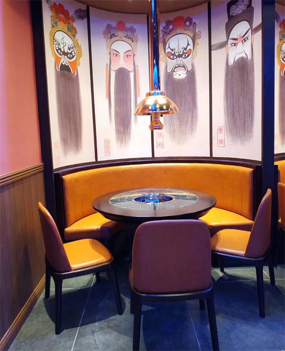 杭州鮮三椒魚頭（tóu）火鍋桌椅