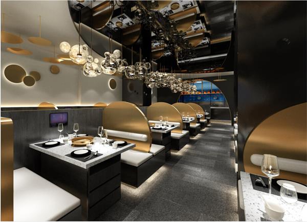 北京萬穗屋羊蠍子火鍋無煙火鍋桌