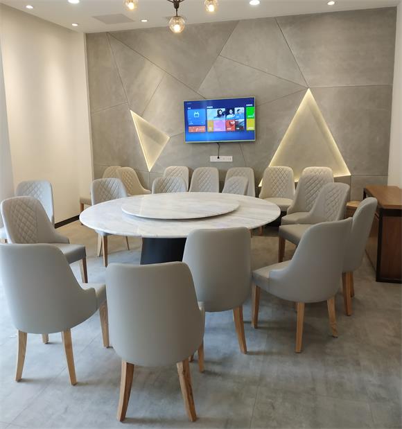 食堂（táng）大理石桌椅