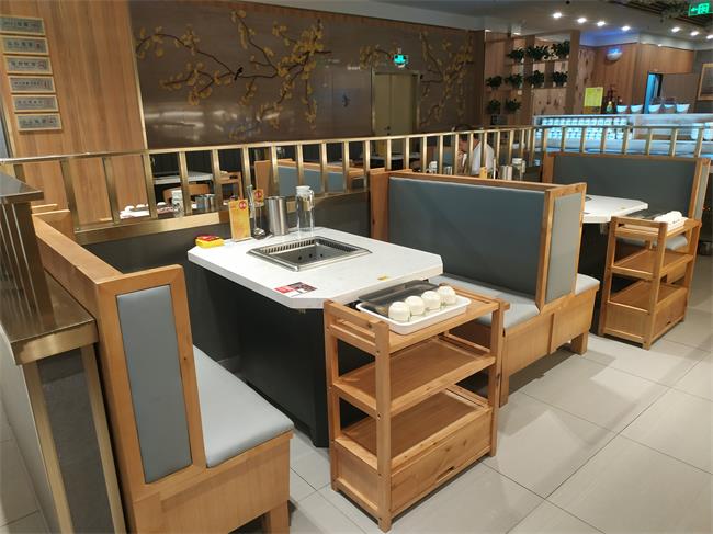 袁記串串香餐廳（tīng）無煙火鍋桌