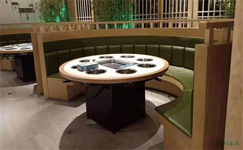 自助電磁爐火鍋(guō)燒烤一體桌