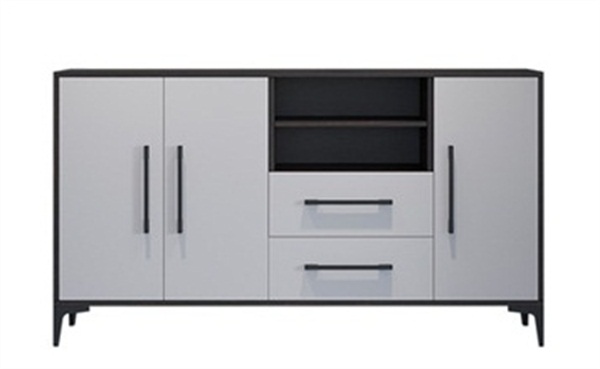 北歐現代創（chuàng）意實木餐廳（tīng）多功能備餐櫃（guì）