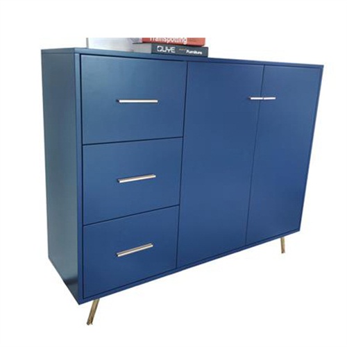 定製餐（cān）廳輕奢實木金屬腳備餐櫃（guì）