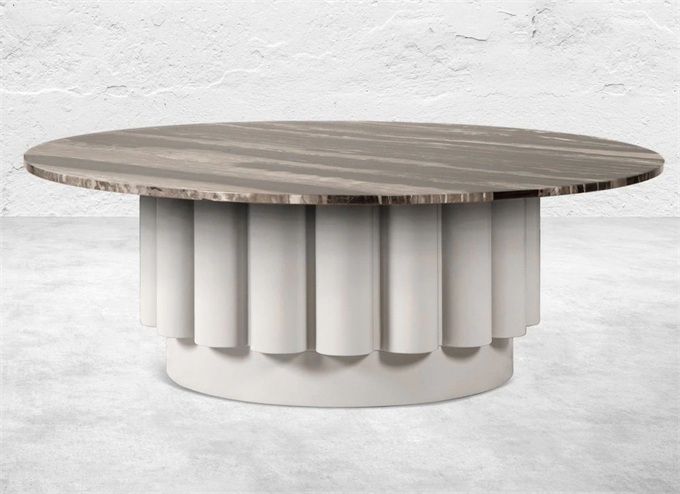 廣式茶餐廳（tīng）豪華大（dà）理石茶餐（cān）桌