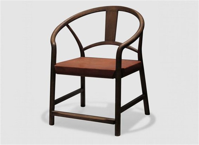 茶（chá）館新中式實木禪意靠背椅子