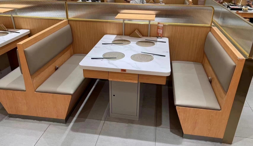 呷哺呷哺（bǔ）火（huǒ）鍋一人一（yī）鍋大理石小火鍋桌