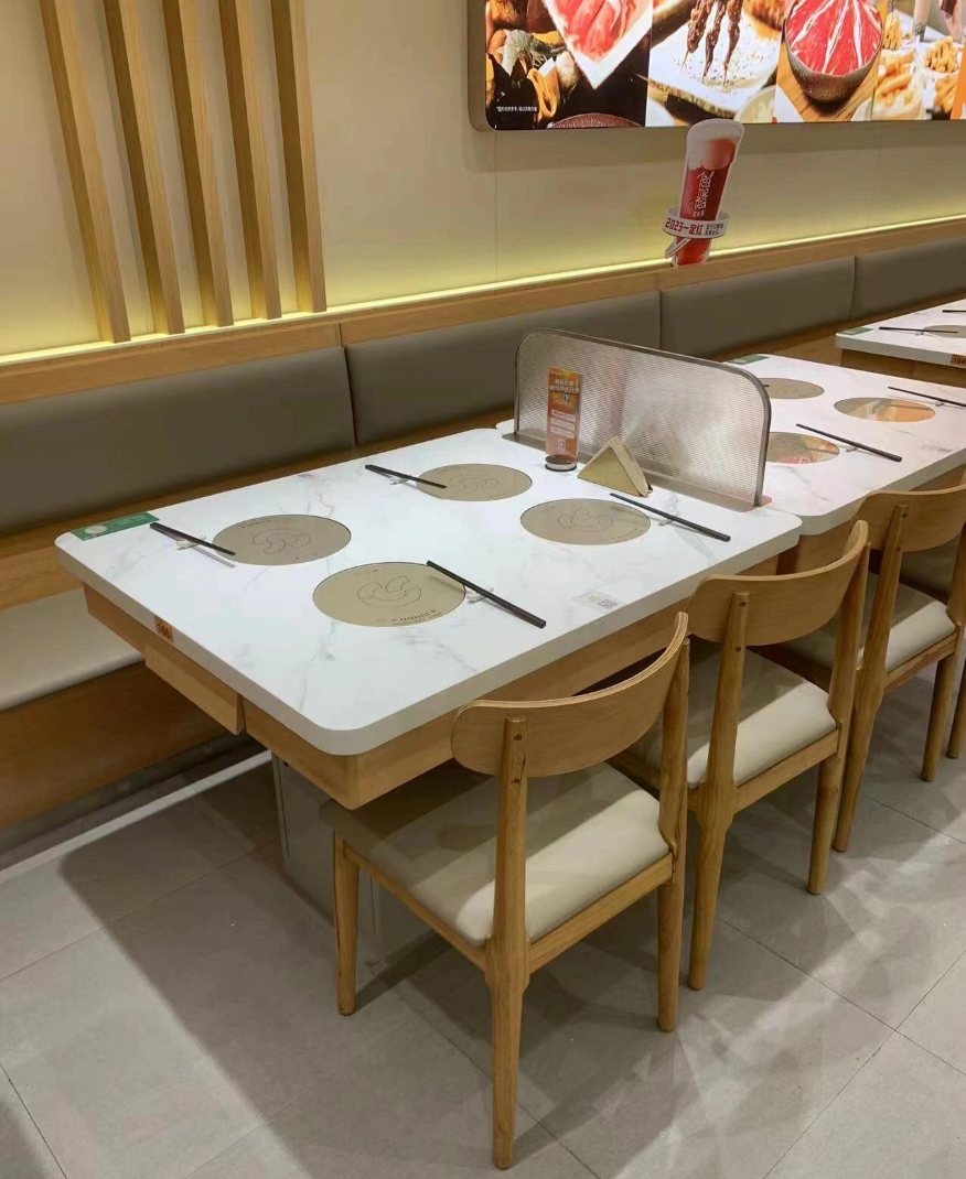 呷哺呷哺火鍋一人一鍋大（dà）理石小火鍋桌