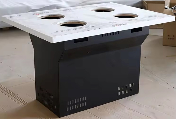 火鍋店智能無煙（yān）淨（jìng）化一人一鍋小火鍋桌