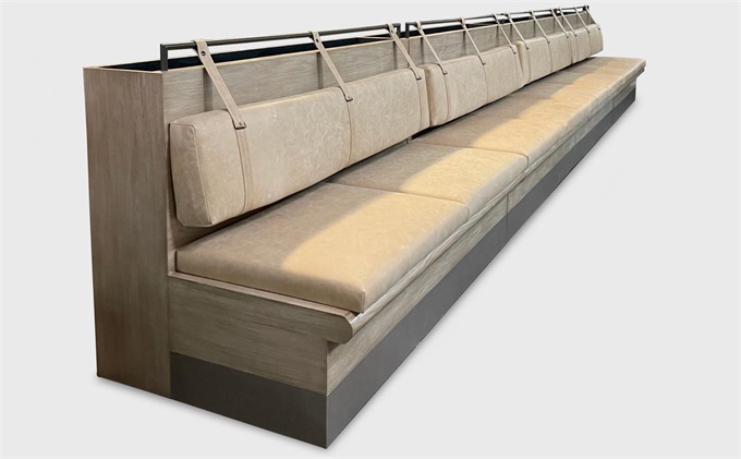 烤肉火鍋店時尚潮流（liú）實木卡座