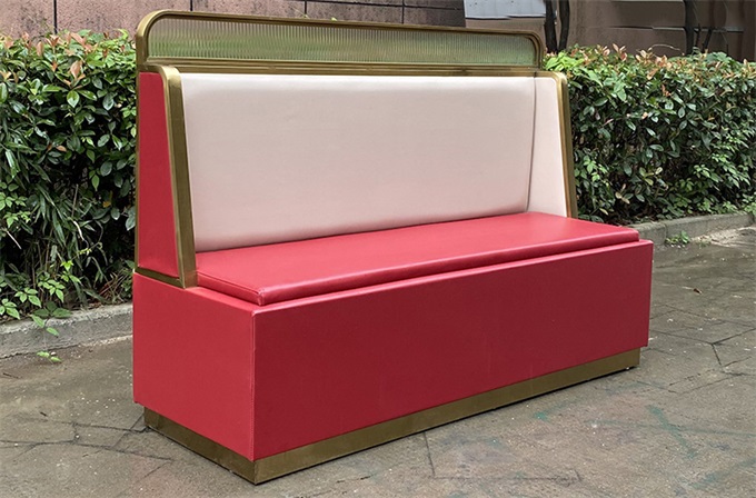 茶餐廳烤肉店火鍋（guō）店時尚輕奢卡座沙發