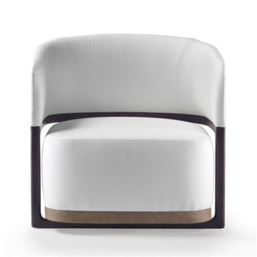 酒店休閑高檔單人布（bù）藝沙發（fā）