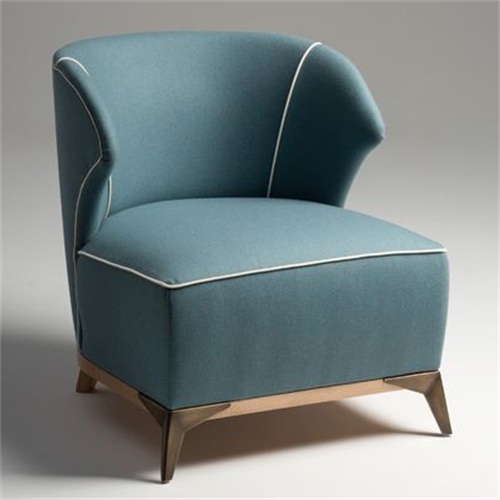 咖啡店（diàn）美（měi）式（shì）布藝大軟包創意單人沙發