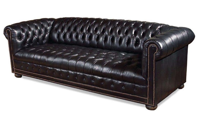 美式（shì）高檔會所真皮輕奢沙發