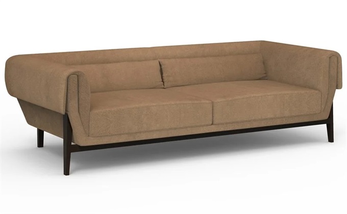 意式會（huì）所大廳現代個性皮（pí）革沙發