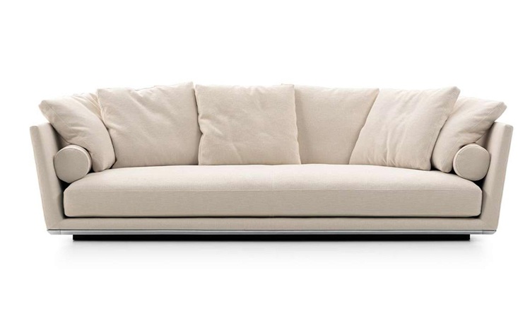 酒店會所（suǒ）大廳弧形布藝意式會所沙發