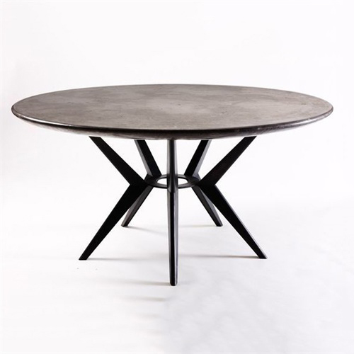 新中式酒店會所創意岩板桌子