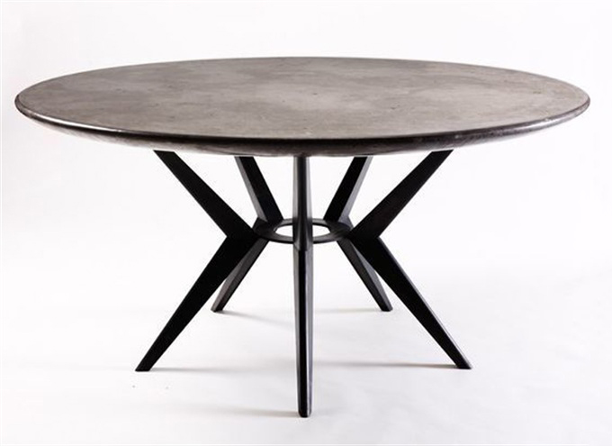 新中式酒店會所創意（yì）岩板（bǎn）桌子