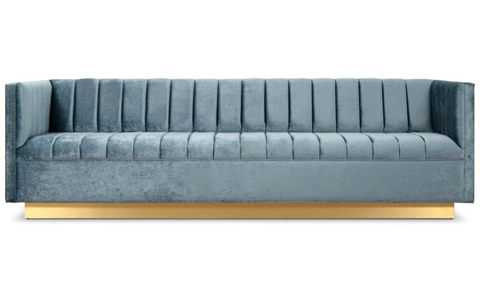 現代（dài）風（fēng）格酒店輕奢真皮會所家具