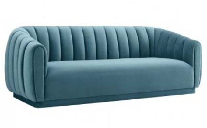 別墅豪宅現代皮革軟包（bāo）會所沙發椅（yǐ）家具