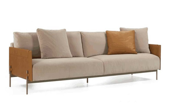 會所酒店休閑不鏽鋼軟（ruǎn）包卡座（zuò）沙（shā）發家（jiā）具