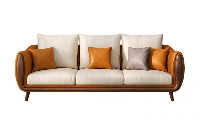 高檔（dàng）會所ktv真皮實木軟包沙發家具