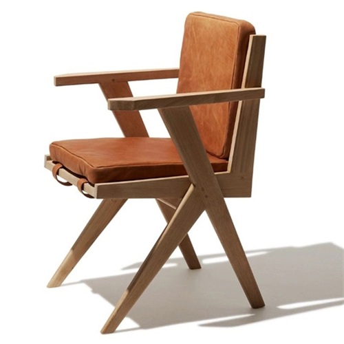 茶餐廳茶樓特色古（gǔ）典實木靠背軟包椅子