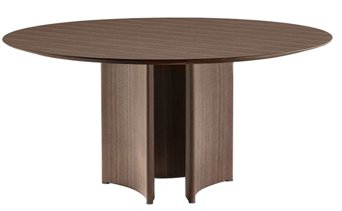 酒店會所新中式實木圓餐（cān）桌會所家（jiā）具