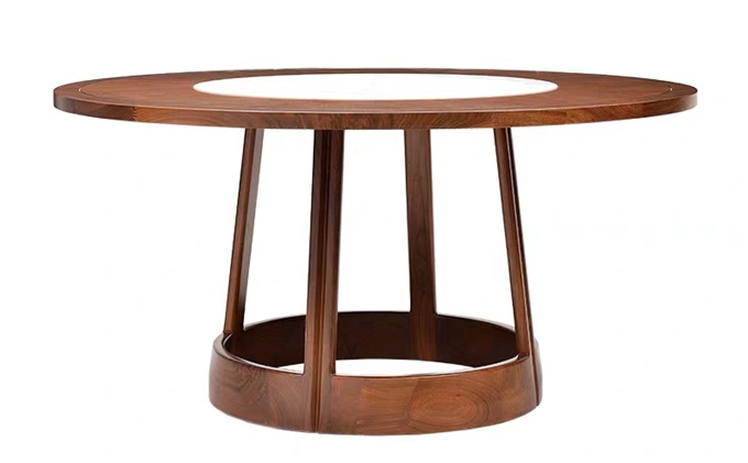 別墅會所中式古典實木桌（zhuō）椅家具