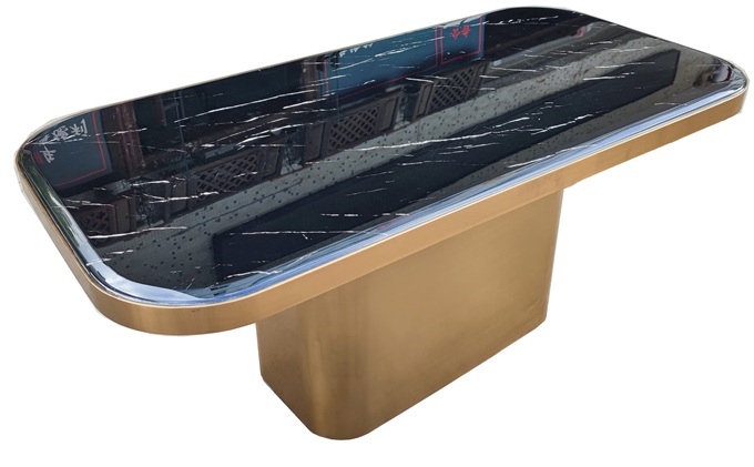 長方（fāng）形（xíng）不鏽（xiù）鋼（gāng）茶幾（jǐ）