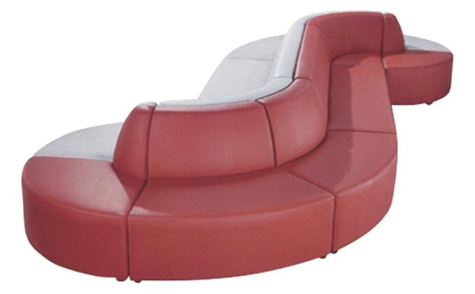 夜店酒吧（ba）時尚異形雙（shuāng）排卡座沙發