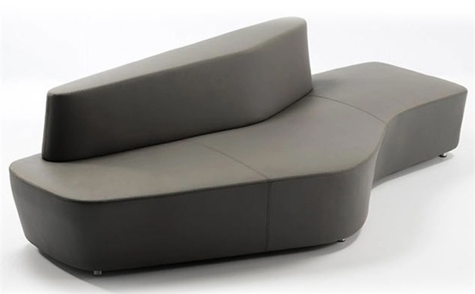 現代酒吧個性（xìng）簡約低靠背（bèi）異形沙發