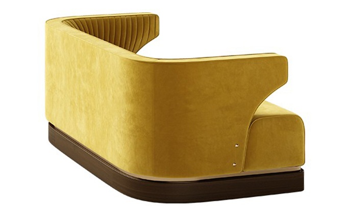 美式酒吧高端實木皮革（gé）包（bāo）間卡（kǎ）座沙發家具（jù）